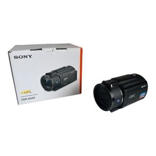 Videocamera Handycam Sony FDR-AX43 4K Ultra HD | Zoom ottico 20x + scheda SD da 128 GB