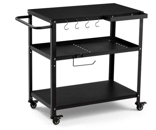 Tavolo carrello grill - tavolo, da