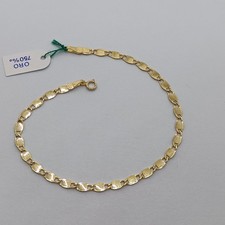 BRACCIALE DA UOMO A MAGLIA IN ORO GIALLO 18KT 1,55 GRAMMI (8161)