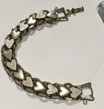 Bracciale Cuore Maglia Catena