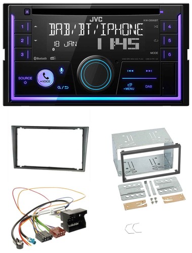 Jvc mp3 usb 2din - mp3, bluetooth