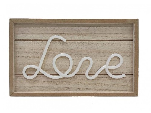 Lampada led legno con - led,