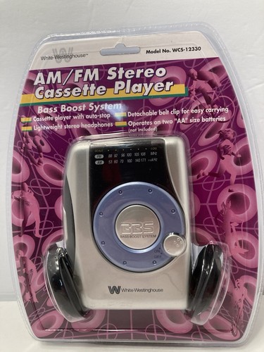Lettore cassette stereo - lettore, am/fm