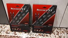Audioquest Rocket 33 - 2 x 4 meters (13.1 ft) - HiFi Speaker cable  - Fullrange!