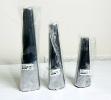 IKEA Portacandele Nuovi kit 3 pezzi Candeliere in Alluminio VINTAGE Triangolare