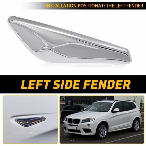 Left hand side fender - hand, chrome