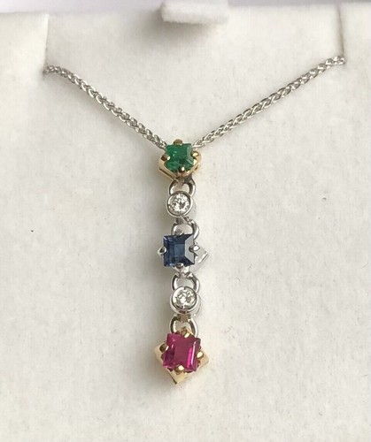 Collana oro bianco 750 - collana, 750°/°°