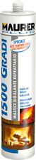 MASTICE REFRATTARIO SIGILLANTE NERO 1500 GRADI -maurer 310 ml