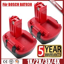 Batteria 5000 MAH 14,4 V per Bosch BAT140 2607335263 GSB GSR PSR VE2 NiMh BAT038 DHL