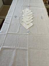 TOVAGLIA vintage ricamata a