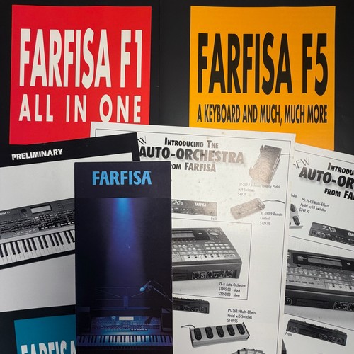 Vintage farfisa misc - vintage, 90's