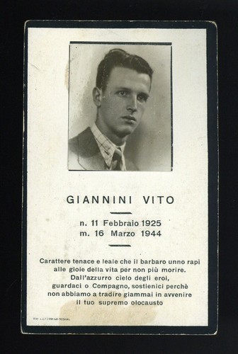 Santino luttino militare - santino, militare-v