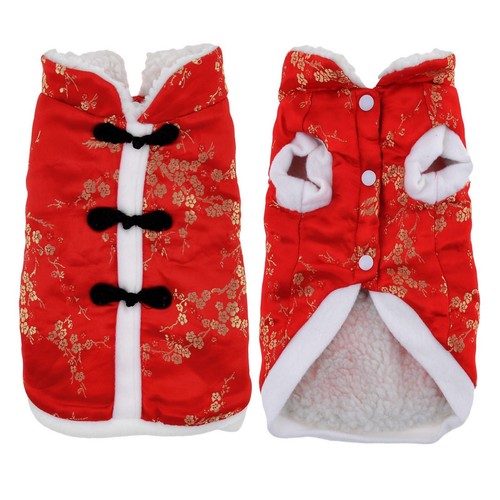 Cappotto rosso caldo pet - cappotto,