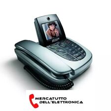 Telefono Fisso Video Telecom Vivavoce Rubrica 300 numeri Display a Colori