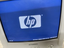 Monitor Hyundai V560 Vintage/Retro 14 Pollici CRT VGA Testato Funzionante