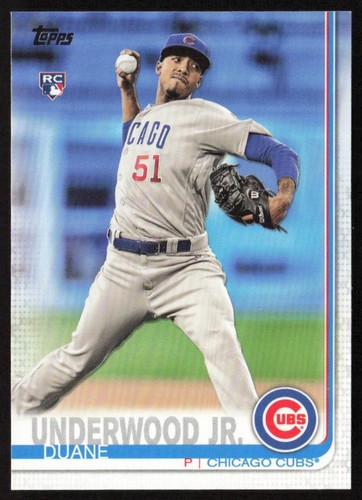 2019 topps duane underwood - 2019, jr
