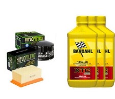 KIT TAGLIANDO BMW F 800 GS 2007 2011 FILTRI HIFLO OLIO ARIA BARDAHL XTC 10W40