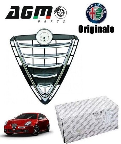 Griglia cromata scudo centrale - scudo,