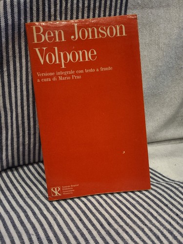 Jonson volpone sansoni - volpone,,
