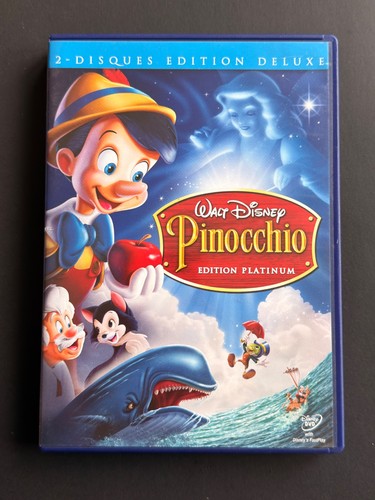 Dvd walt disney pinocchio - -,