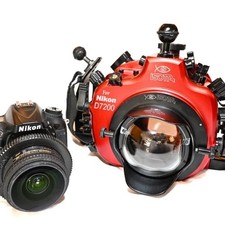 Custodia Fotografica Subacquea Isotta + Oblò sferico +Nikon D7200 + Tokina 10-17