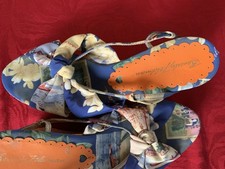 Sandalo donna 40 colore blu