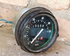 Contachilometri tachimetro strumentazione Veglia Borletti 0 120 per moto d'epoca