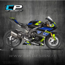 Kit Grafiche compatibili Yamaha R6 2019-2025 per carene RACING Graphics stickers
