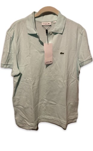 Mens lacoste turquoise polo - mens,