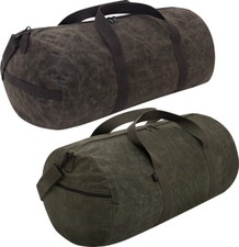 Waxed Canvas Shoulder Duffle