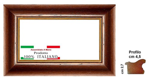 Cornice noce legno - in,