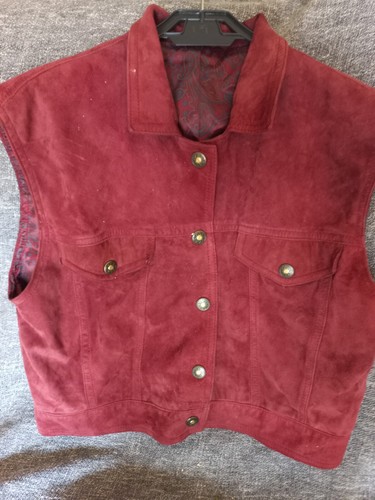 Gilet morbidissima pelle 42 - pelle,