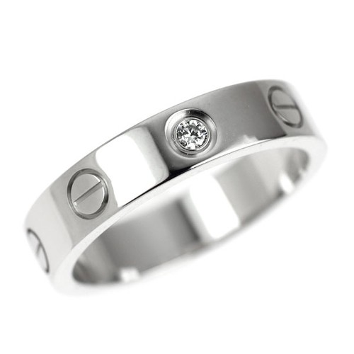 Anello con diamanti - , cartier