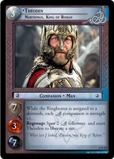 Theoden, Northman, King of Rohan - Rise of Saruman - Lord of the Rings TCG