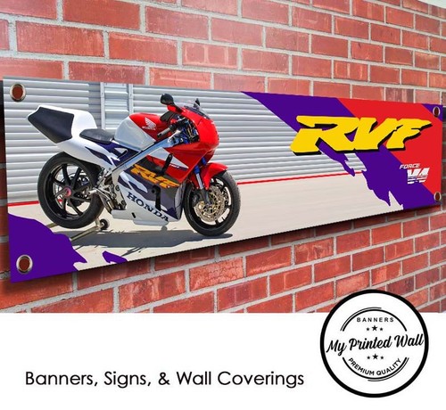 Striscione pvc honda rvf - striscione,