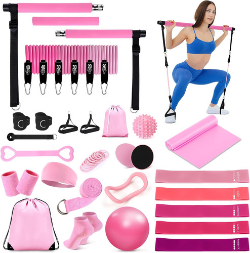 Kit barra pilates - barra,
