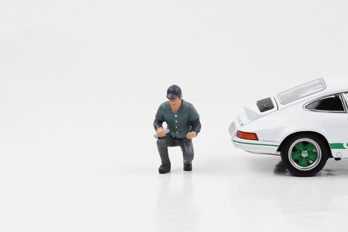 Figura meccanico auto - figura,
