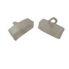 Coppia tappi laterali con occhiello in Pvc per spiaggiale per veneziana da 35 mm