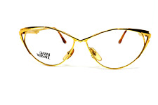 Gianni Versace montatura per occhiali da vista donna metallo oro anni 80 vintage