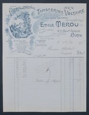 Fattura 1907 VITRAUPHANIE AU