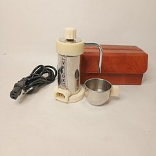 CAFFETTIERA ELETTRICA IN ACCIAIO INOX 18/8 VELOX 5 TAZZE VINTAGE ANNI 60