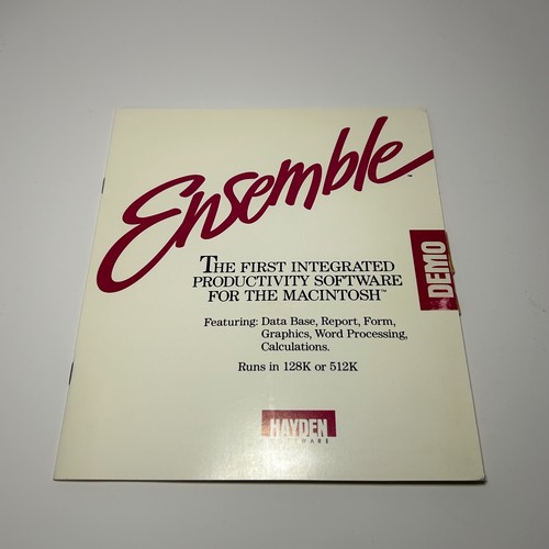 Ensemble per macintosh demo - per,