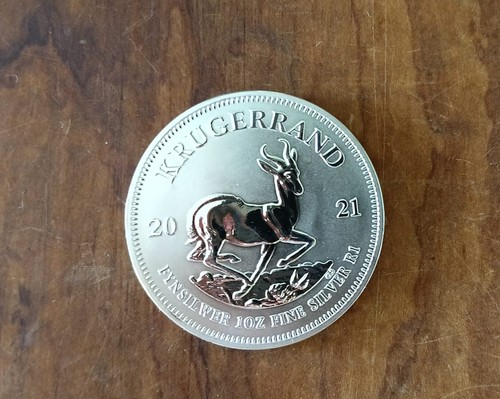 Krugerrand placcato argento - krugerrand,
