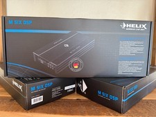 Helix M Six DSP High Quality 6 Channel SQ Amplifier 10-Channel 64 Bit DSP SPDIF