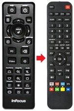 Telecomando adatto per - , infocus