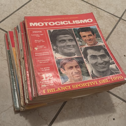 Motociclismo 1970 annata - motociclismo,