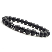 Bracciale da Yoga Onice Nero
