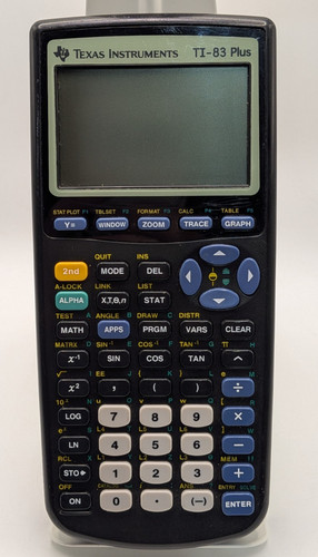 Texas instruments plus - instruments, ti-83