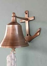Campana nautica ottone con - in,
