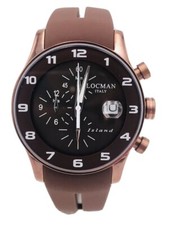 Orologio Locman Island Chrono Gomma/titanio 40mm 620BBN/375 Scontatissimo New